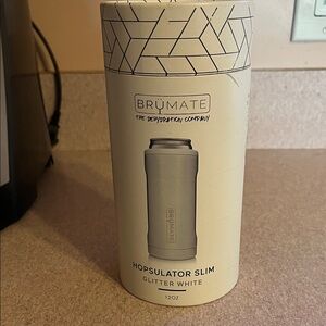 BrüMate Hopsulator Slim Glitter White